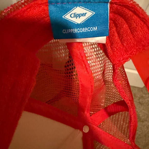 Red and White “Wiener” Trucker Hat - Picture 4 of 4